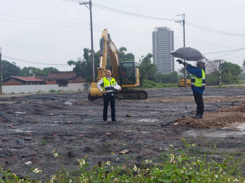 侯市長至工區視察