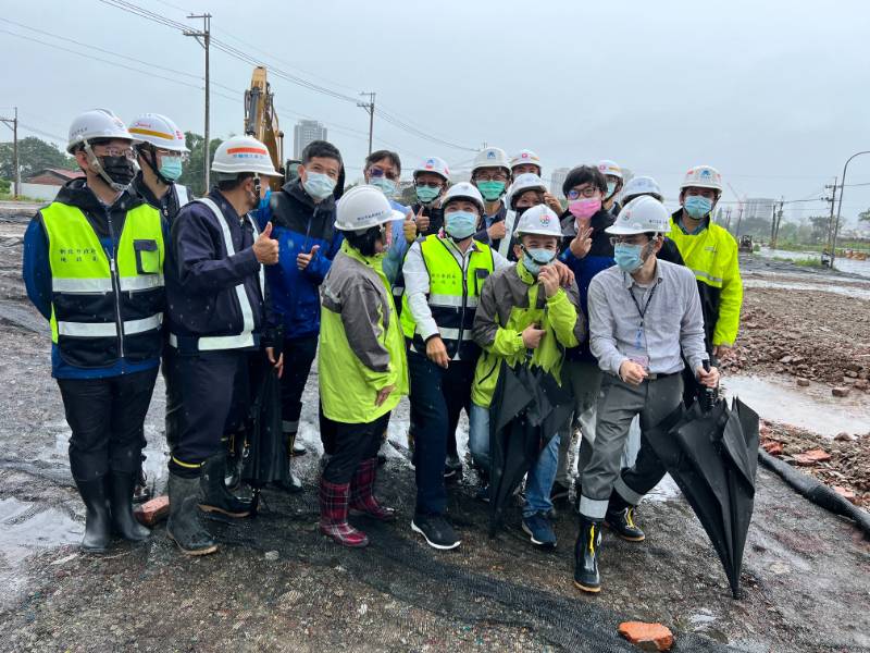 侯市長至工區視察