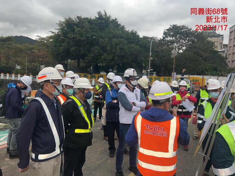 朱副市長至工區視察