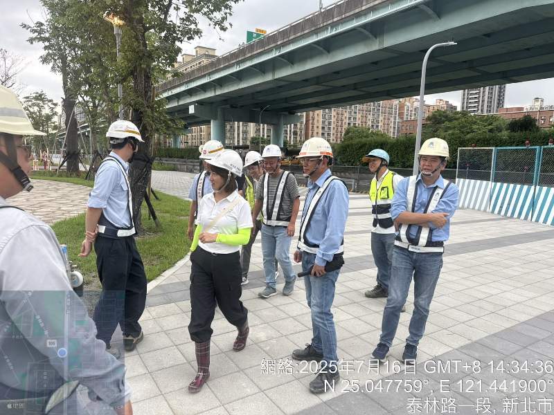 副局長視察公四公園