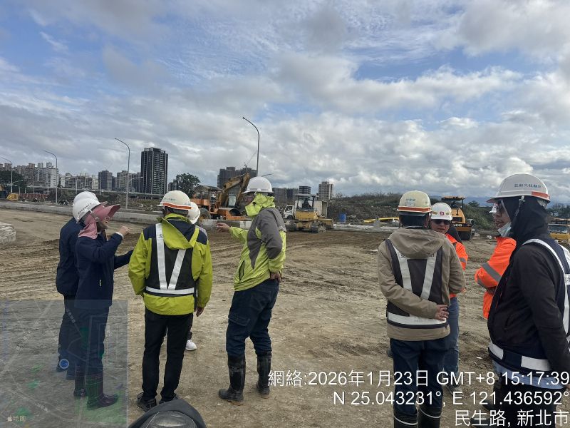 地政局副局長視察莊田路