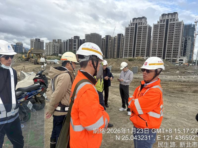 地政局副局長視察莊田路