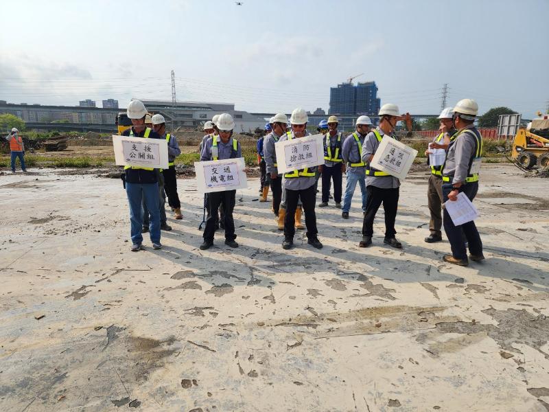 112年上半年度防汛防災緊急應變演練