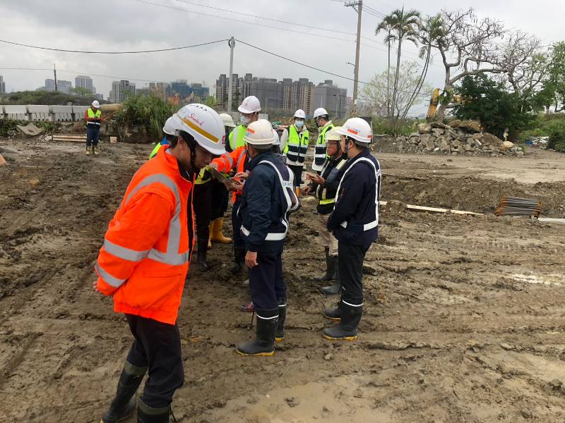 地政局副局長至工區視察