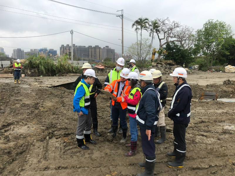 地政局副局長至工區視察