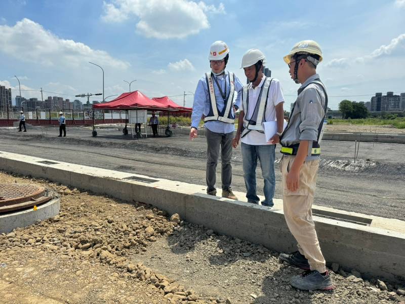新北市副市長工區視察