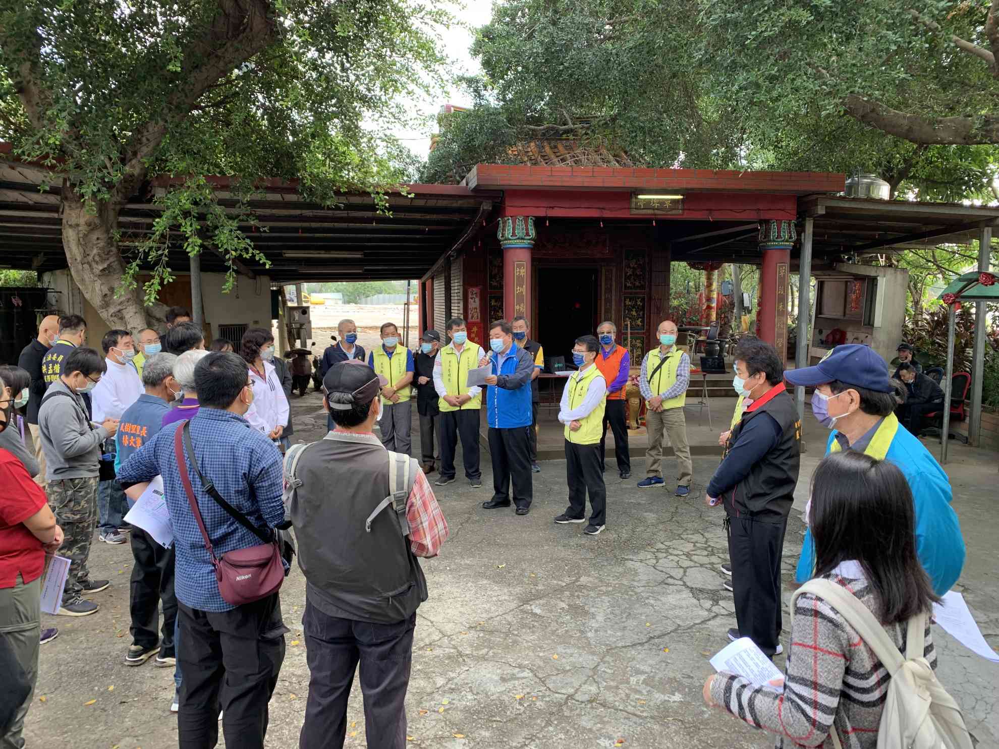 新北市地政局辦理草埤亭現地會勘